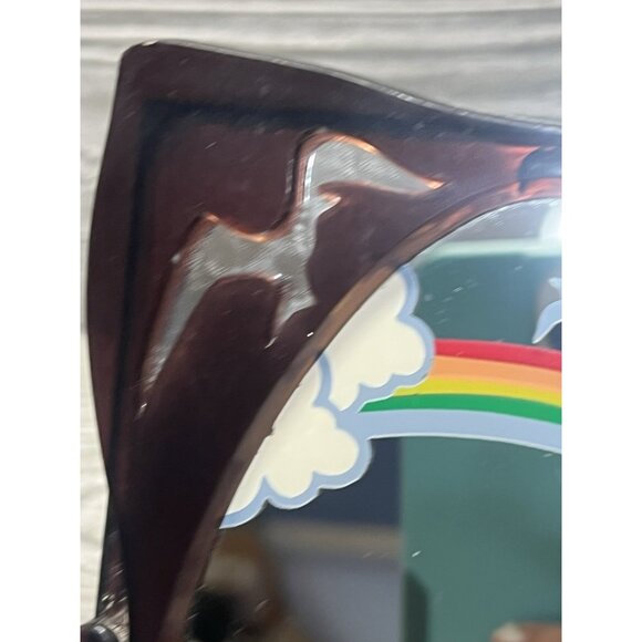 Vintage 1978 YAPS Vanity Table Mirro Music Box Somewhere Over the Rainbow MCM - Picture 2 of 11